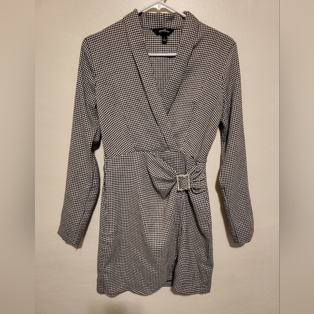 Speechless Blazer Dress (Size 1)